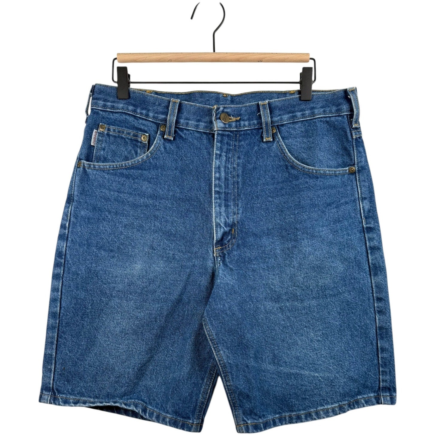 Vintage Carhartt Carpenter Denim Shorts 34
