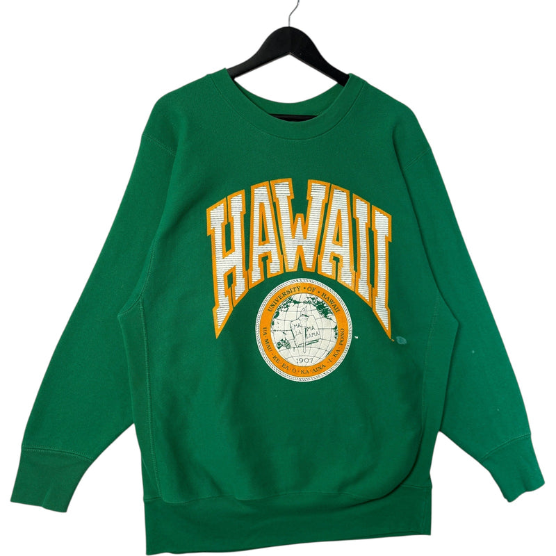 Vintage University Of Hawaii Spellout Crewneck