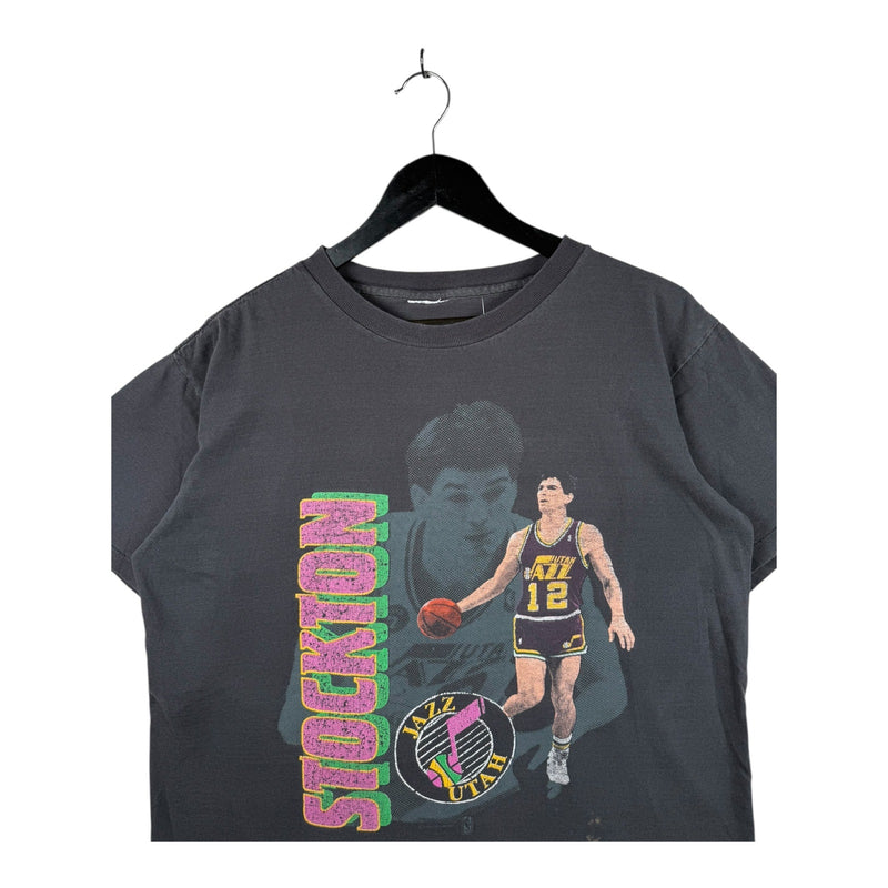 Vintage Utah Jazz John Stockton NBA T-Shirt