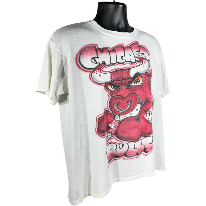 Vintage Chicago Bulls "Fear Me!" Air Brushed Tee