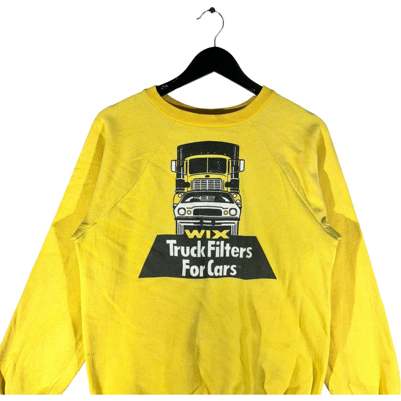 Vintage WIX Truck Filters For Cars Crewneck