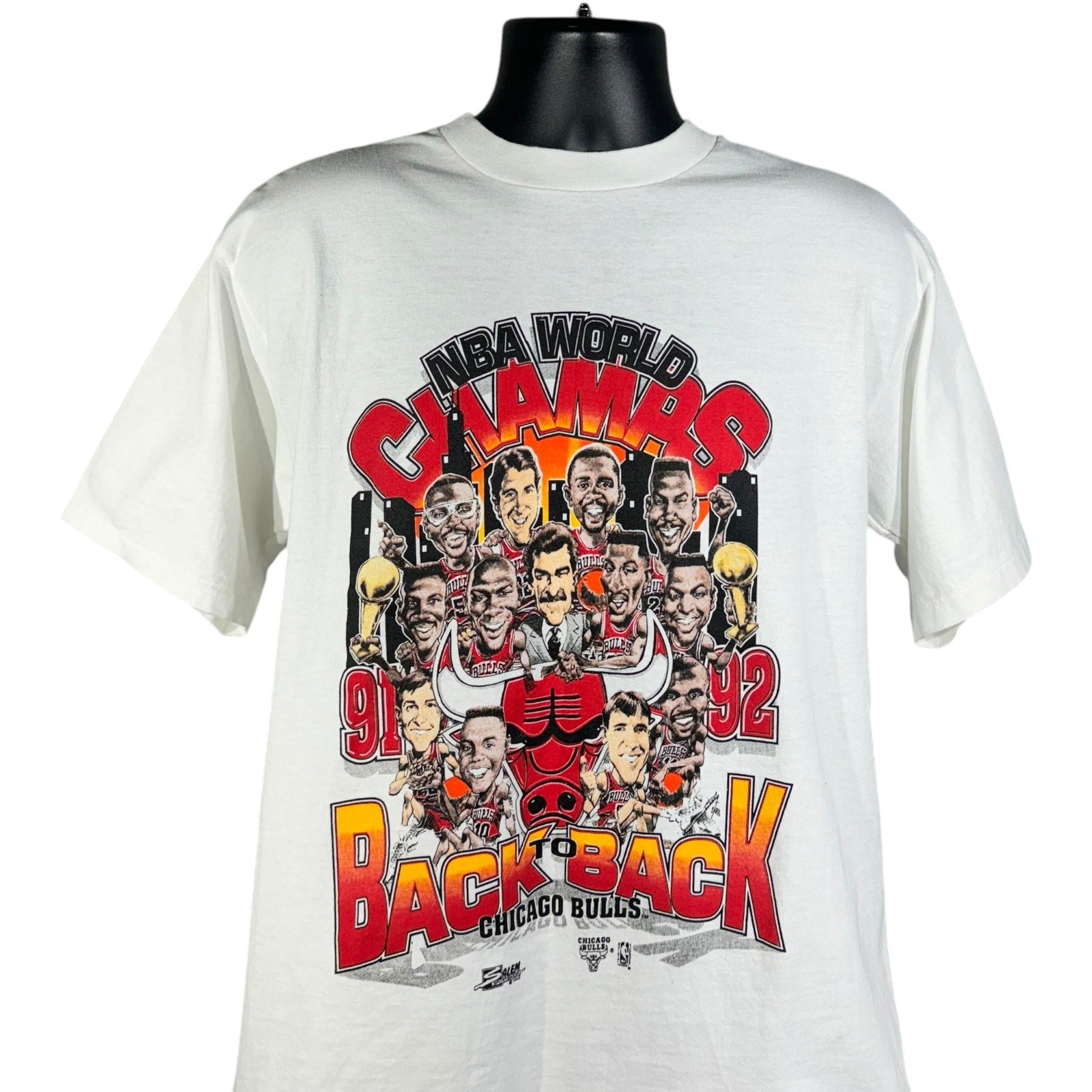 Vintage Chicago Bulls World Champs '91-'92 NBA Tee