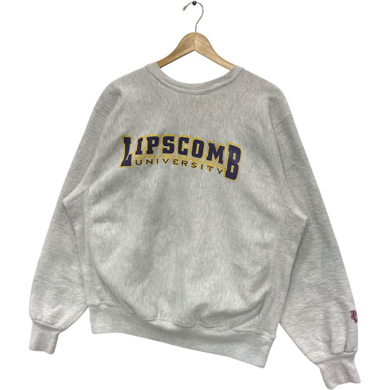 Vintage Lipscomb University Spellout Crewneck 90s