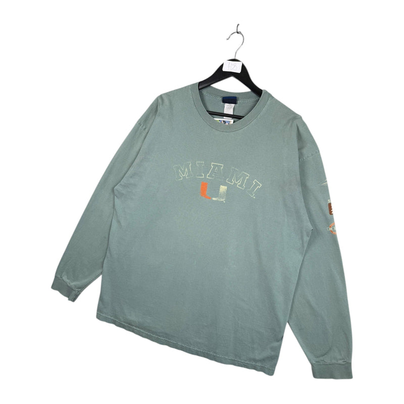 Vintage Miami Hurricanes Long Sleeve T-Shirt