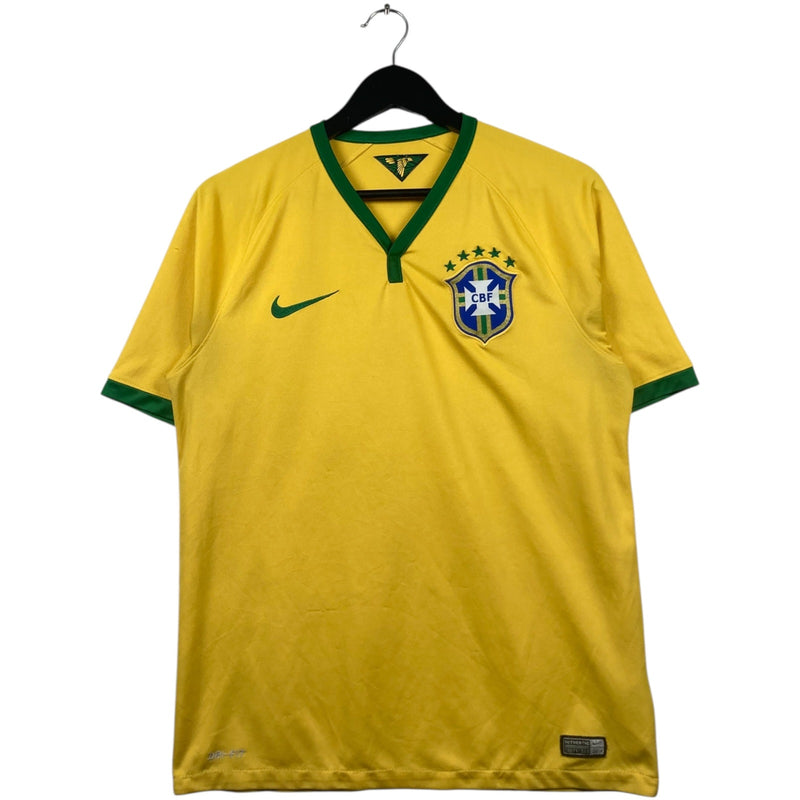 Vintage Nike Brazil National Team Soccer Jersey