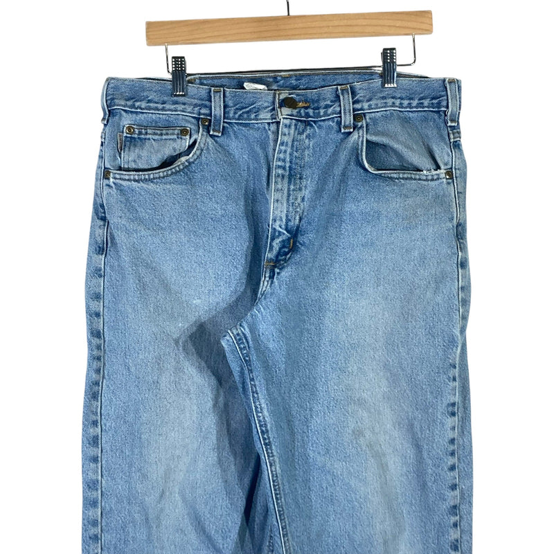 Vintage Carhartt Straight Leg Denim Jeans 36x30