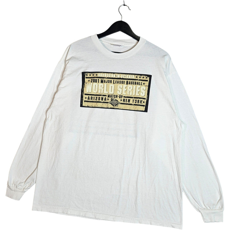 Vintage 2001 MLB World Series Arizona x New York Long Sleeve