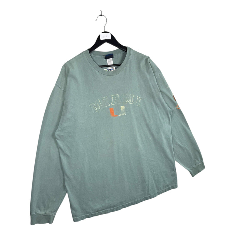 Vintage Miami Hurricanes Long Sleeve T-Shirt