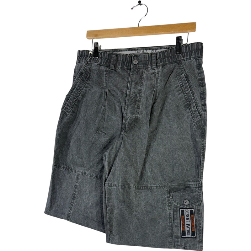 Vintage Desert Patrol Acid Washed Shorts 32