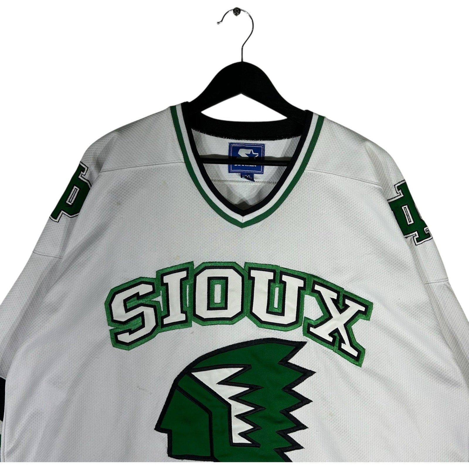 Vintage Starter University Of North Dakota Sioux Jersey