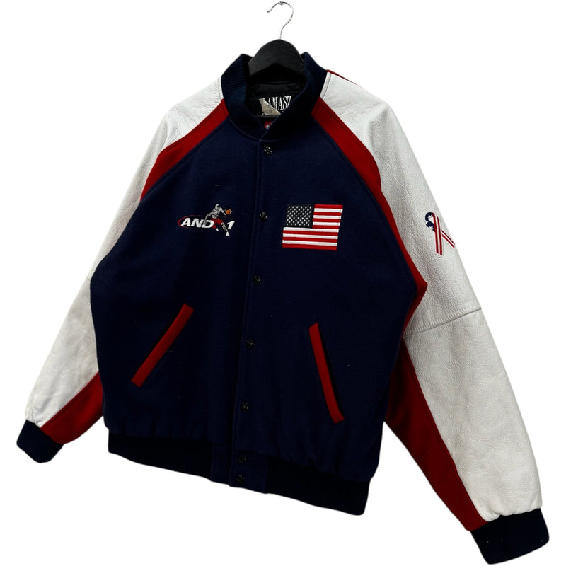 Vintage Y2K AND1 Varsity Jacket