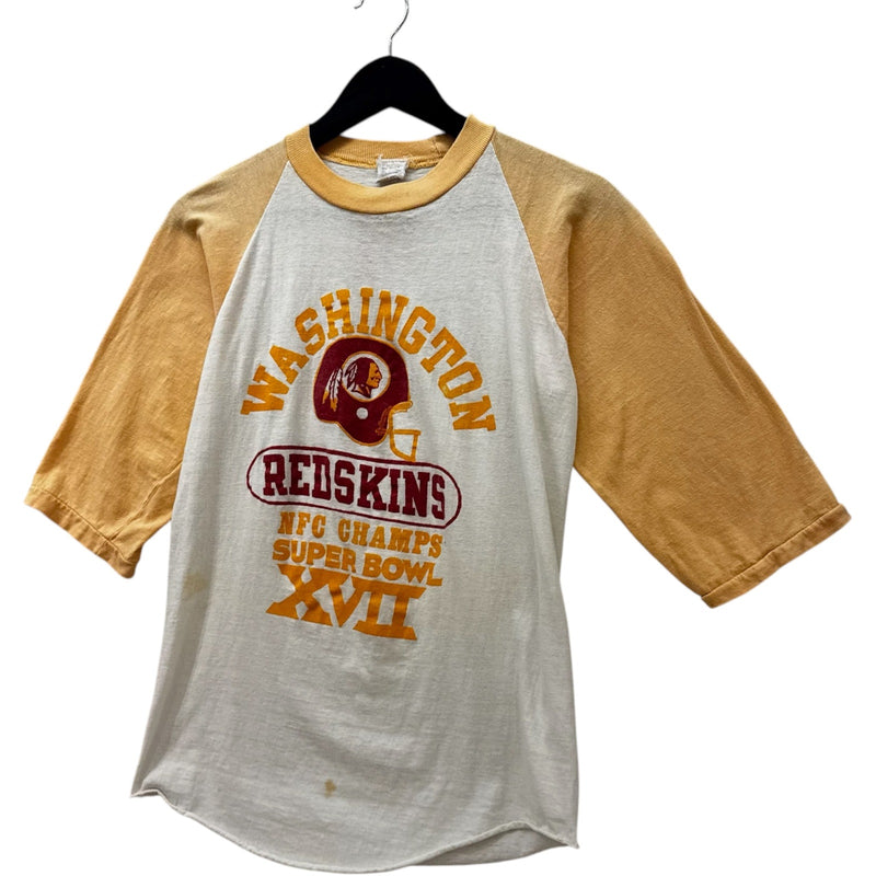 Vintage Youth Washington Redskins 3/4 Sleeve Super Bowl 1983 Tee