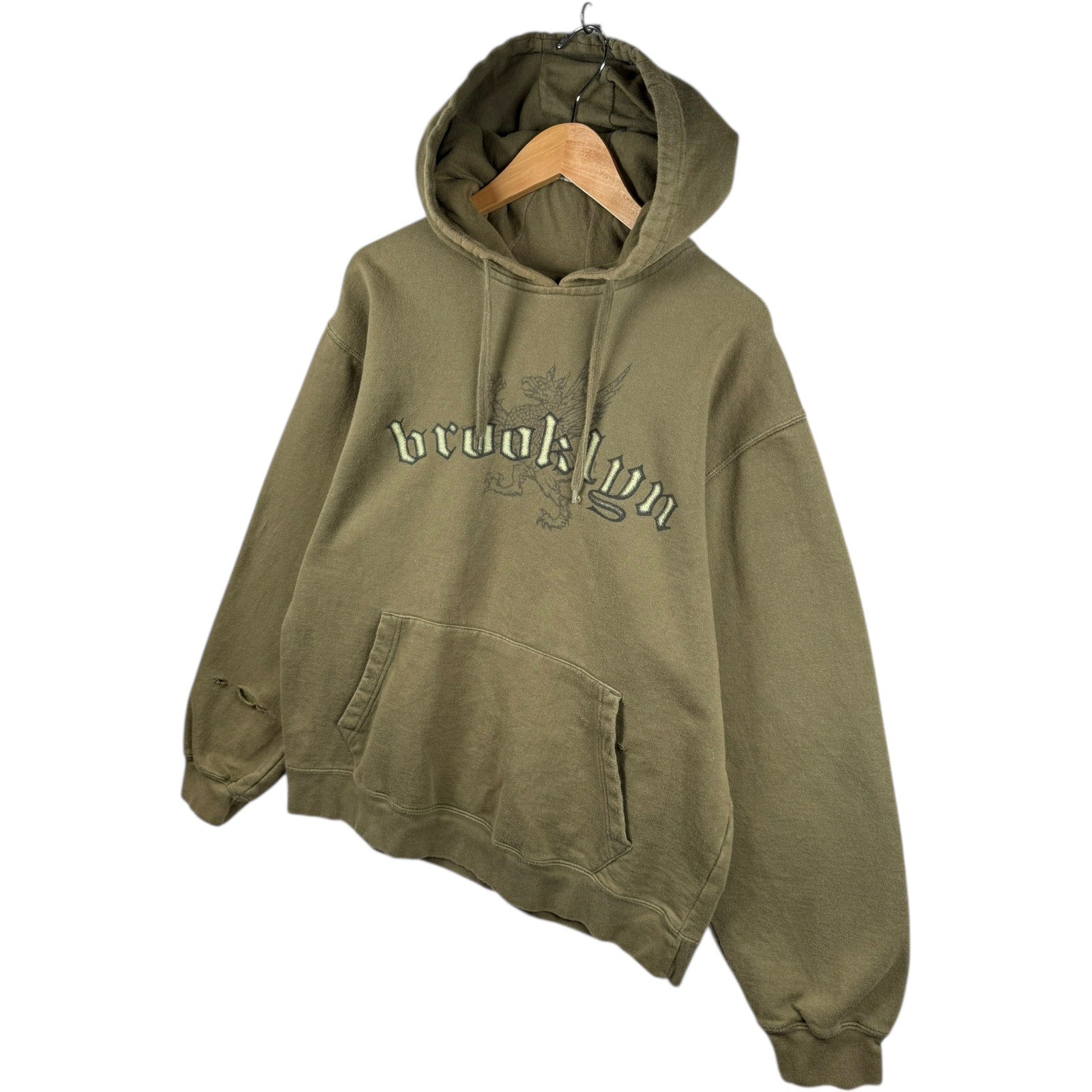 Vintage Brooklyn Dragon Tribal Hoodie