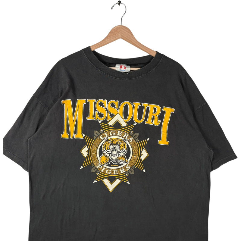 Vintage University of Missouri Tigers Large Spellout Logo Tee