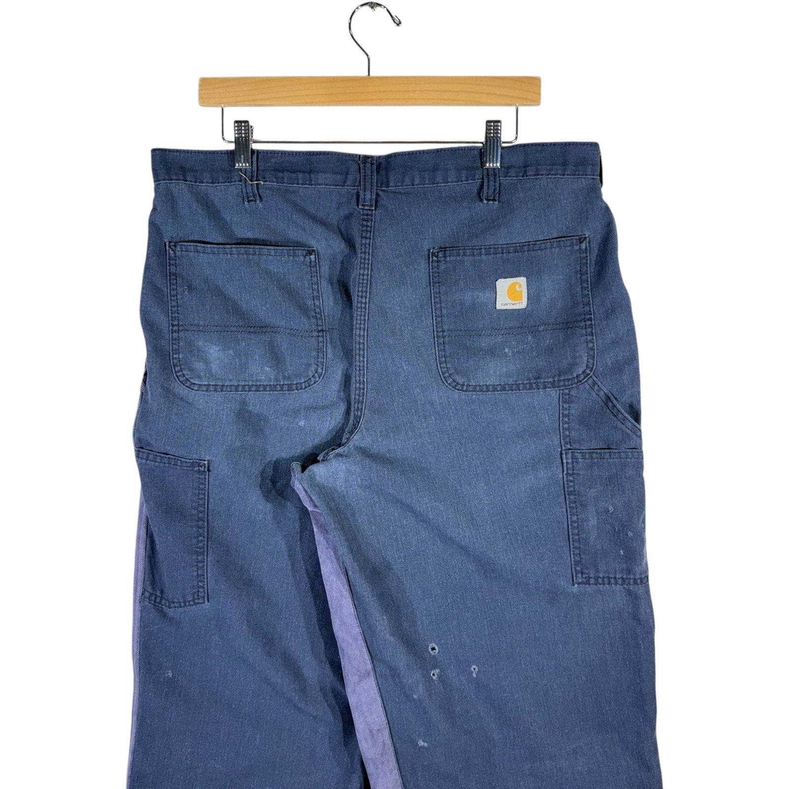 Cut & Sew Carhartt Double Knee Denim Carpenter Pants