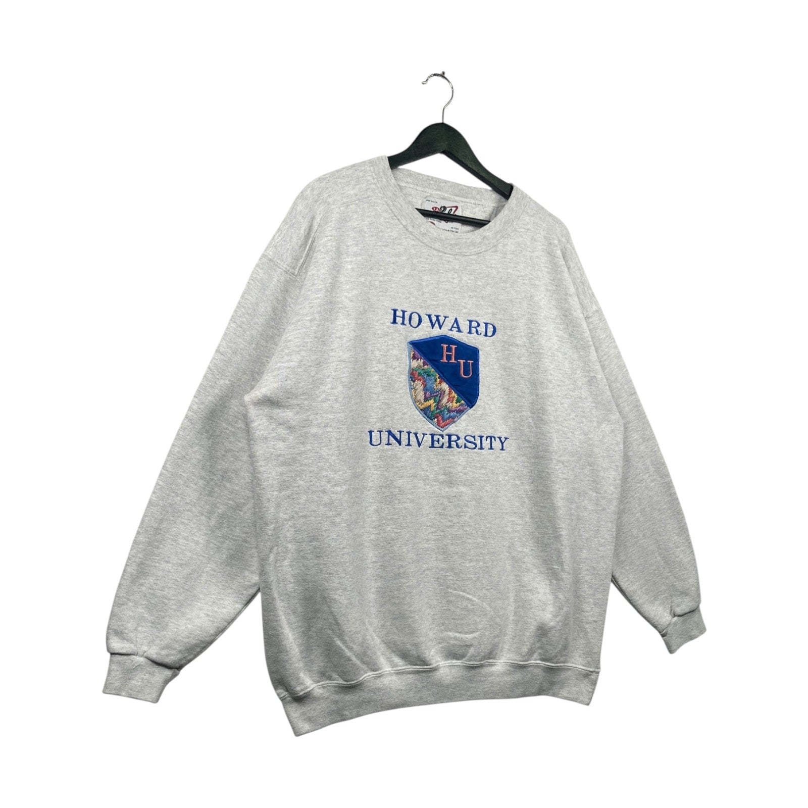 Vintage Embroidered Howard University Crewneck