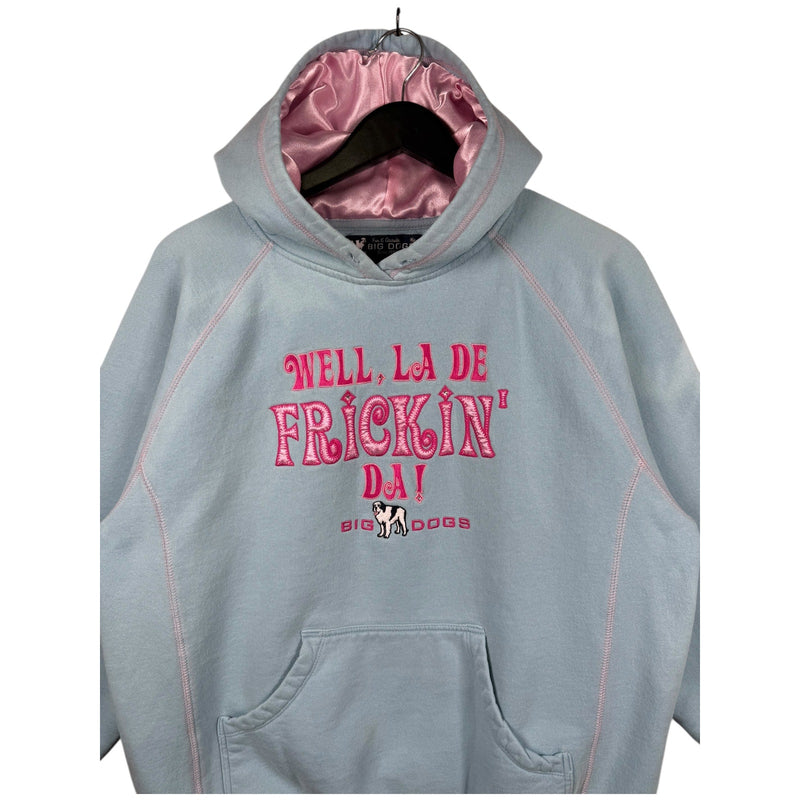Vintage Women's Big Dogs Pullover Hoodie