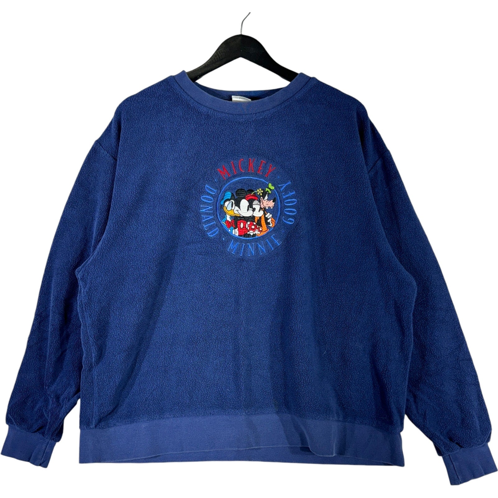 Vintage Disney "Mickey Minnie Donald Goofy" Characters Crewneck