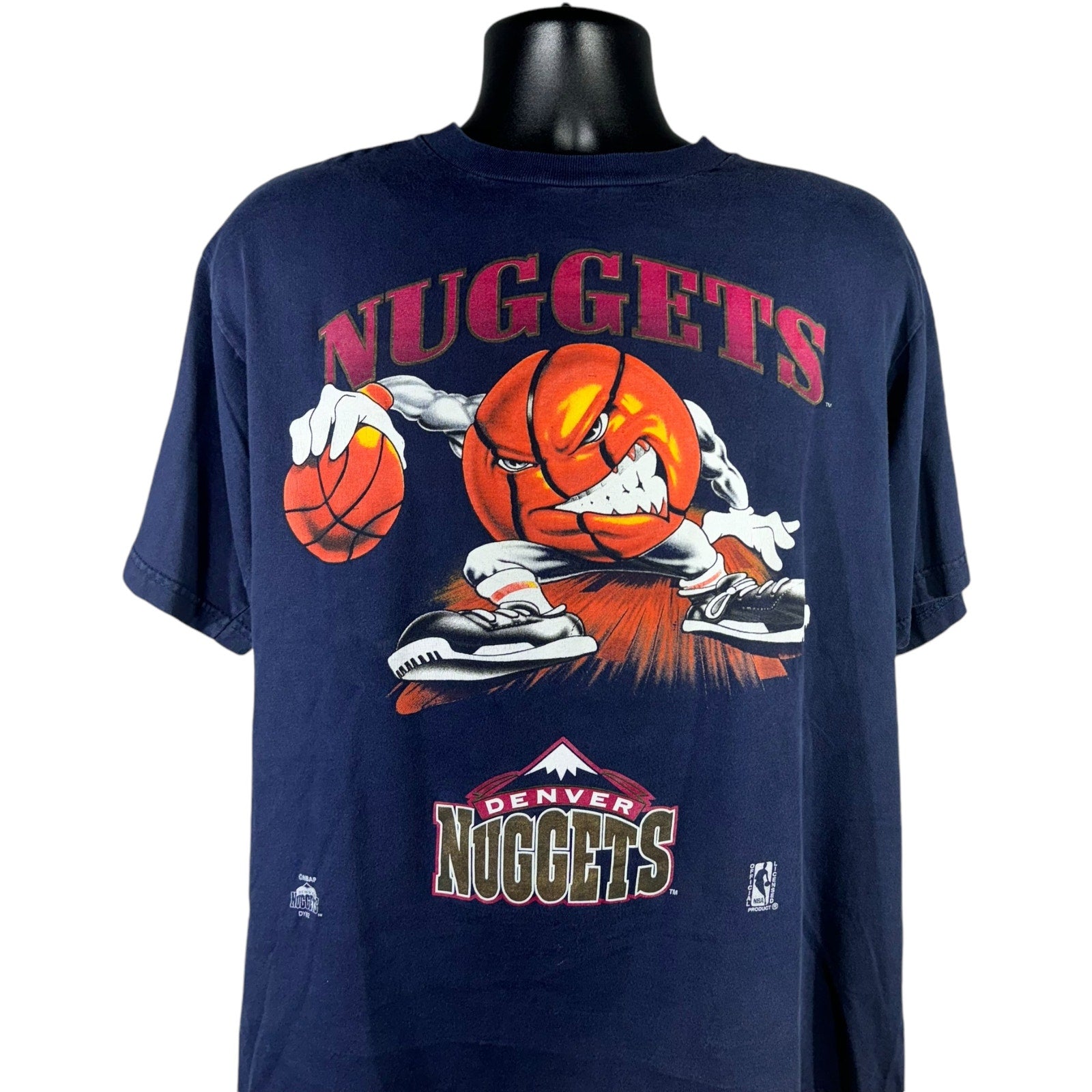 Vintage Denver Nuggets Basketball Graphic Tee