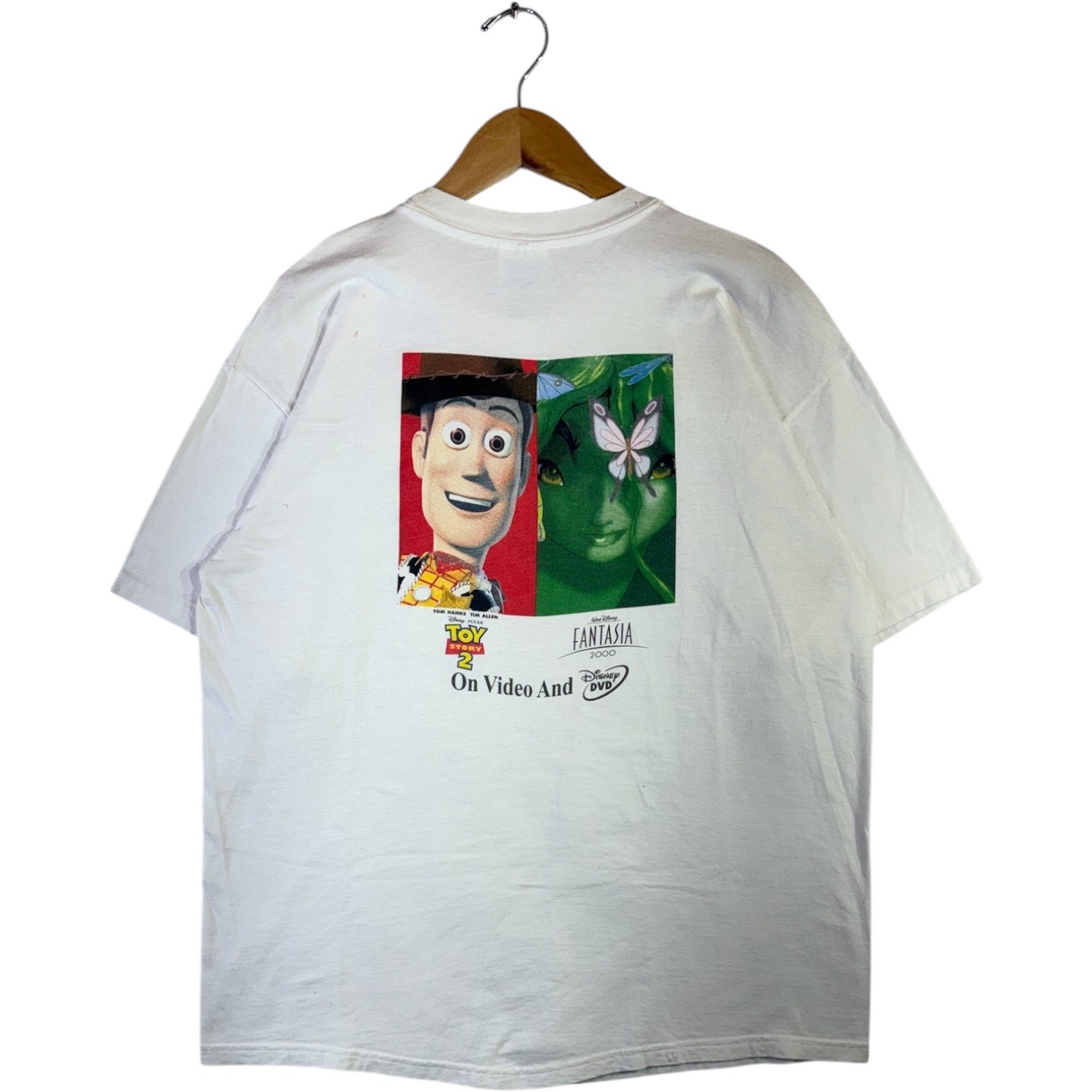 Y2K Disney Toy Story 2 Fantasia 2000 T-Shirt