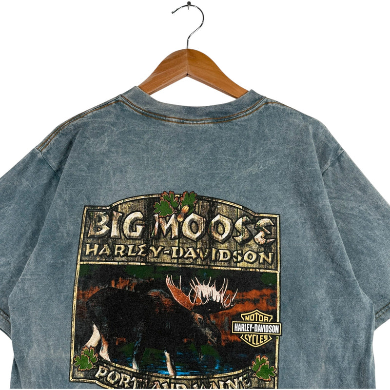 Vintage Harley Davidson Portland Maine Tee