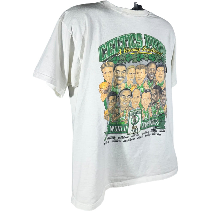 Vintage NBA Boston Celtics Pride 50 Year Anniversary Tee