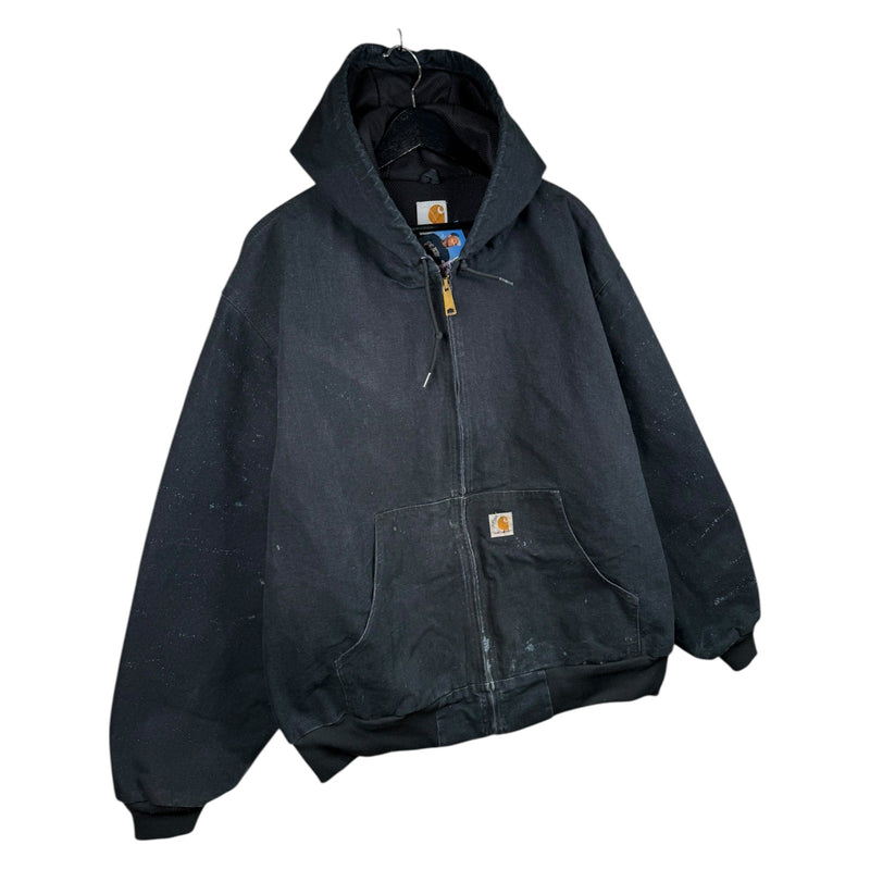 Vintage Carhartt Hooded Full Zip Jacket