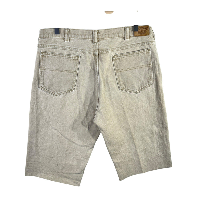 Vintage Lands' End Chino Cotton Shorts 36