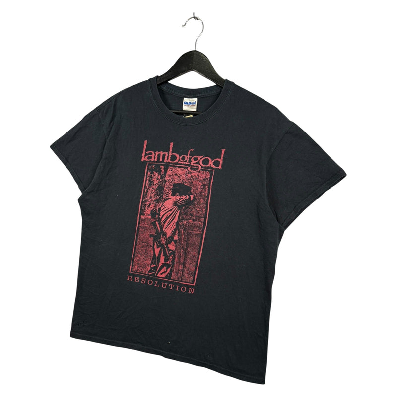 Vintage Lamb of God Resolution Tour 2013 T-Shirt