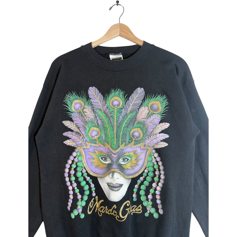 Vintage Tultex Mardi Gras Crewneck
