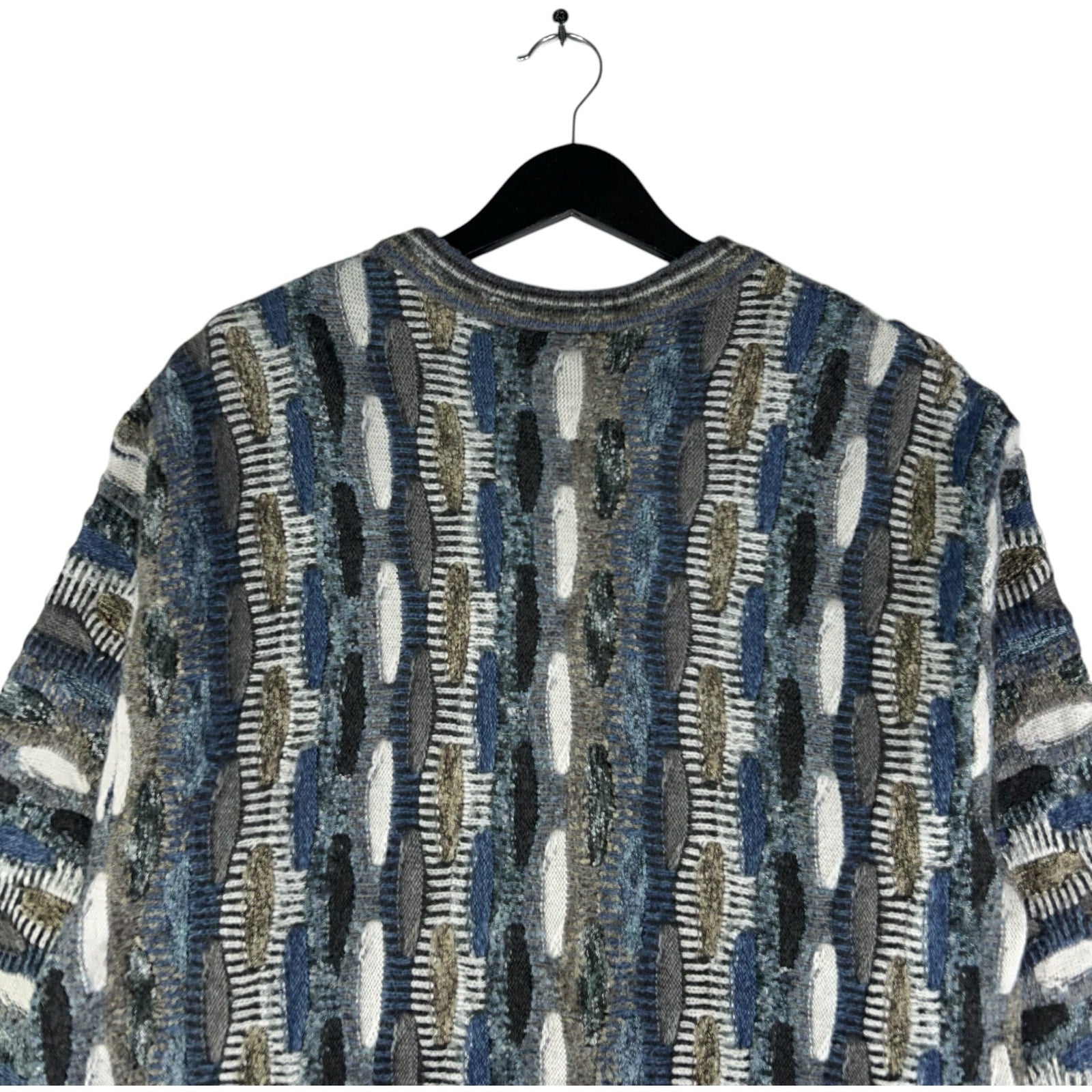 Vintage Norm Thompson 3D Knit Pullover Sweater