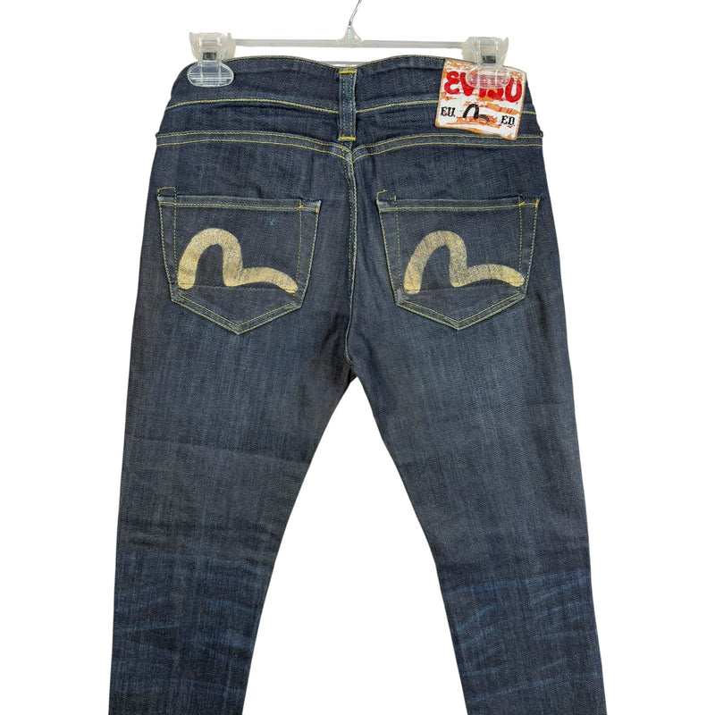 Vintage Evisu Slim Skinny Jeans 28