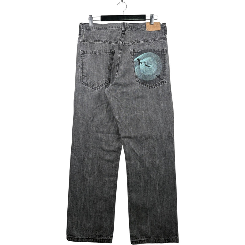 Vintage Roca Wear Wide Leg Denim Jeans 34x32
