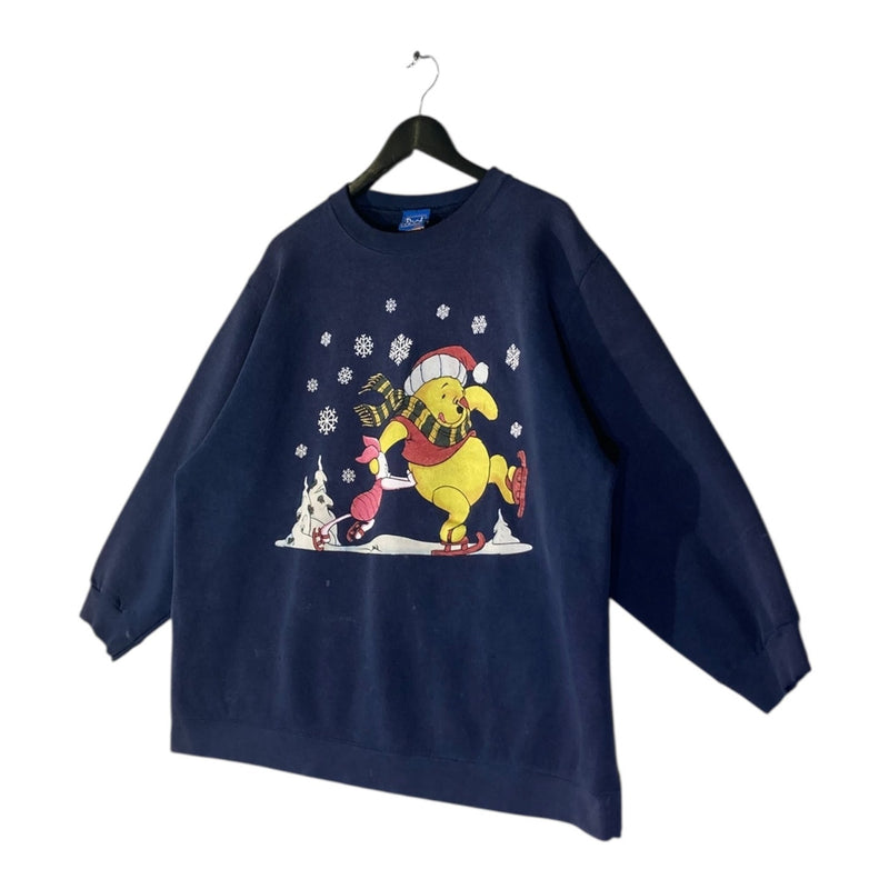 Vintage Disney Winnie the Pooh Christmas Women's Crewneck