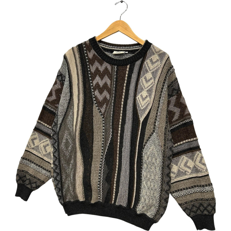 Vintage Gaurder Knitwear 3D Knit Sweater 90s