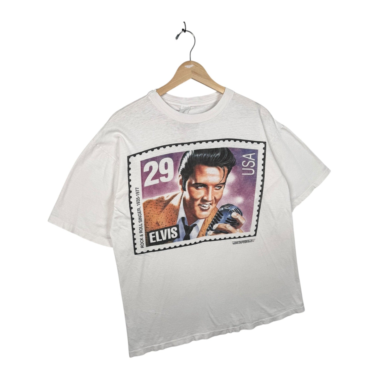 Vintage Elvis Presley Stamp T-Shirt