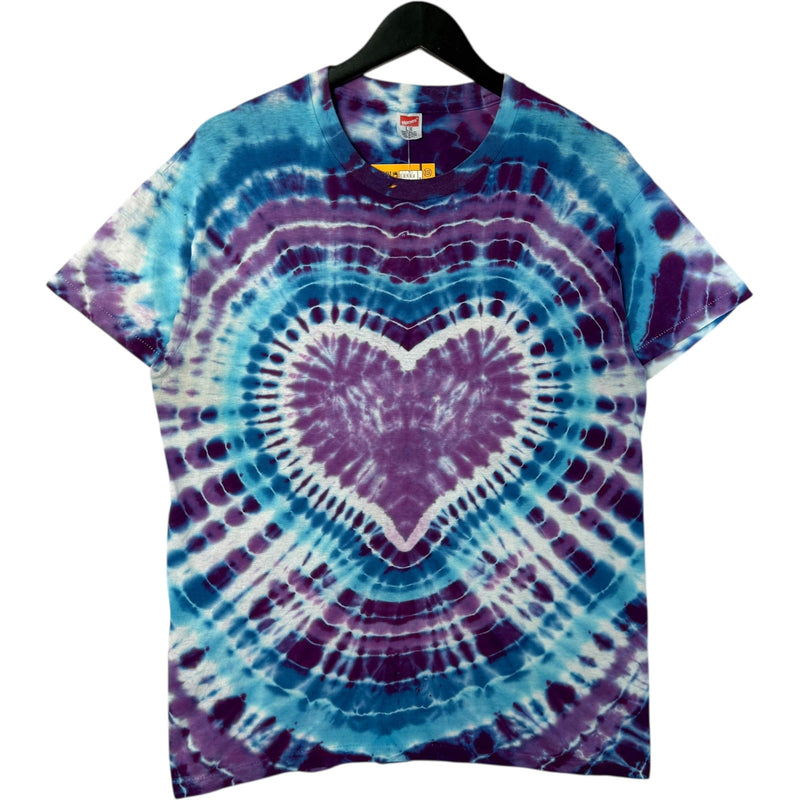 Vintage Heart Tye Dye Tee