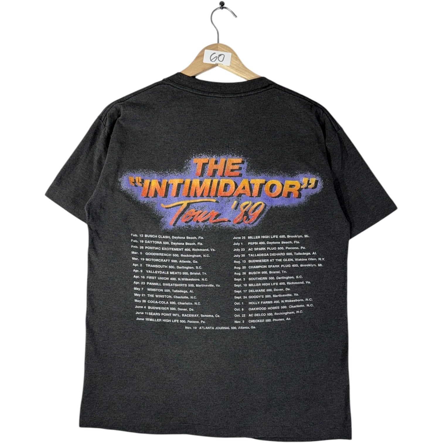 Vintage Dale Earnhardt Winston Cup Champion NASCAR T-Shirt