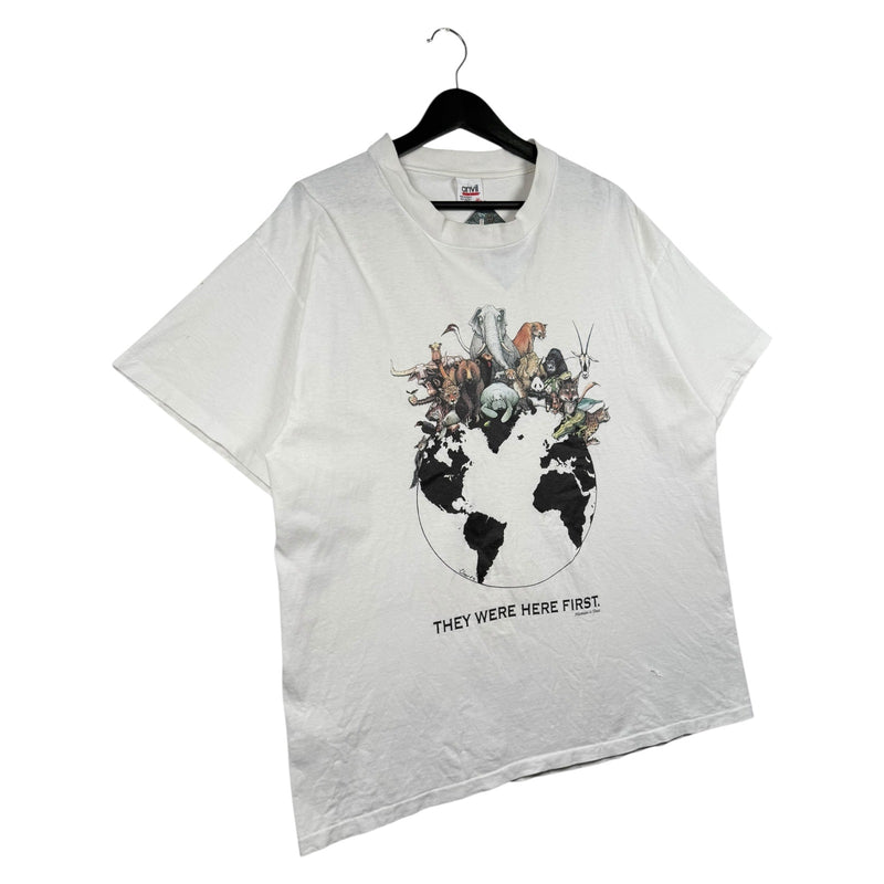 Vintage Anvil Human-i-Tees Animals T-Shirt