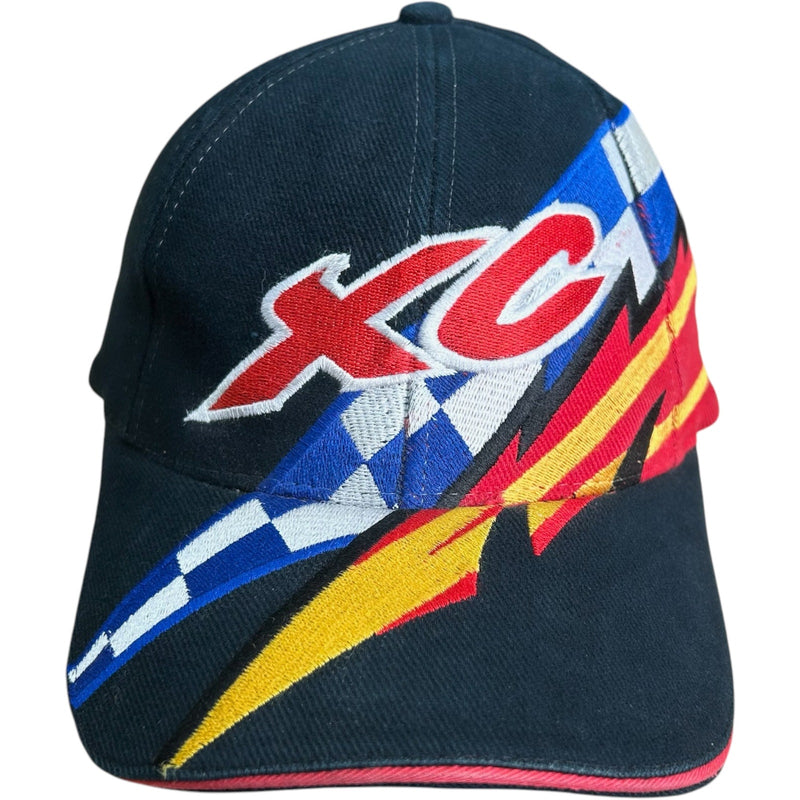 Vintage Polaris XC Snowmobile Racing Strapback Hat