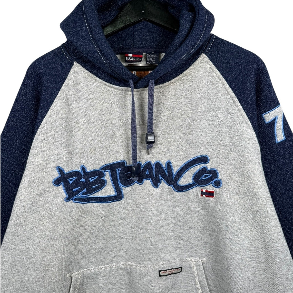 Vintage BB Jean Co. Embroidered Pullover Hoodie
