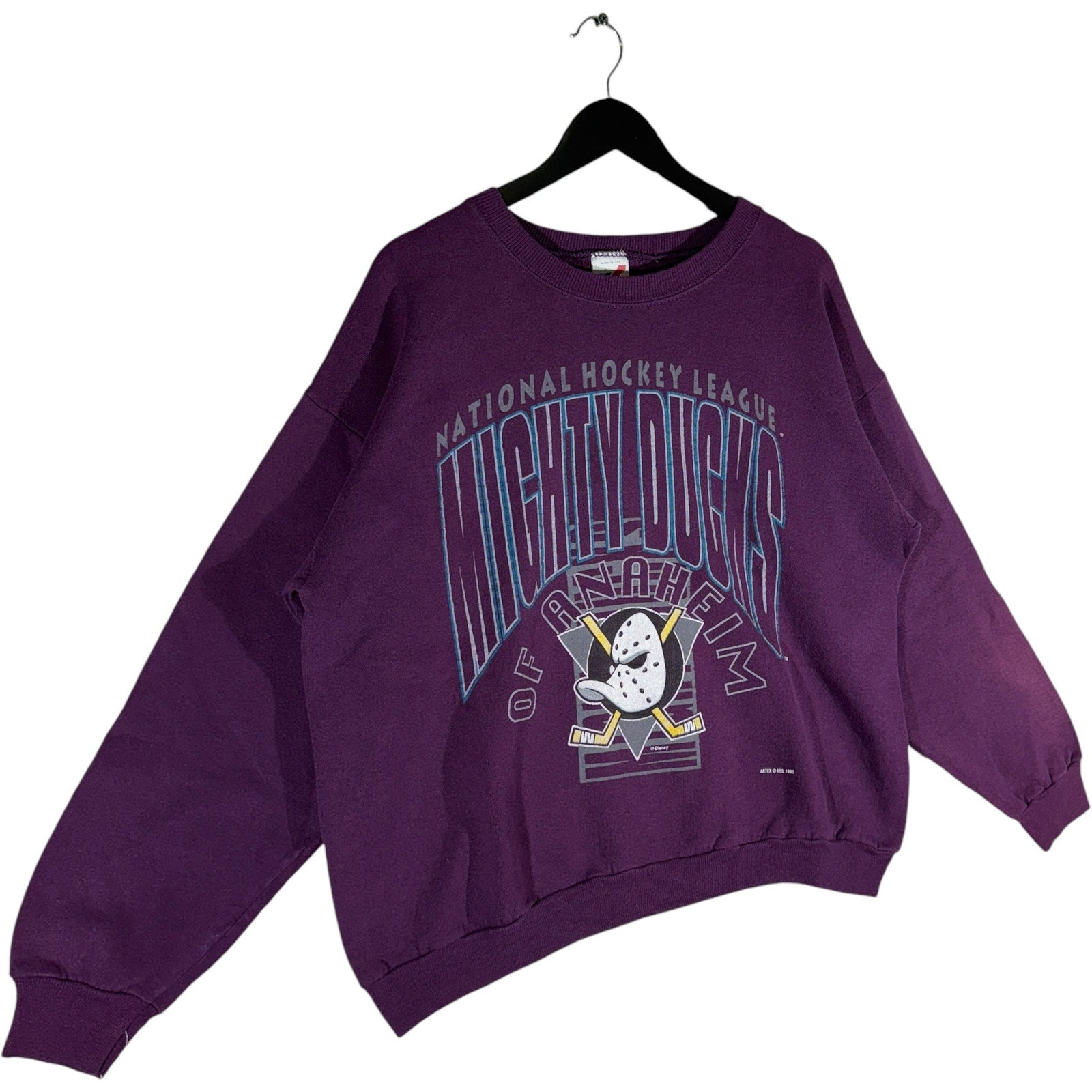 Vintage Mighty Ducks Of Anaheim Crewneck 1993