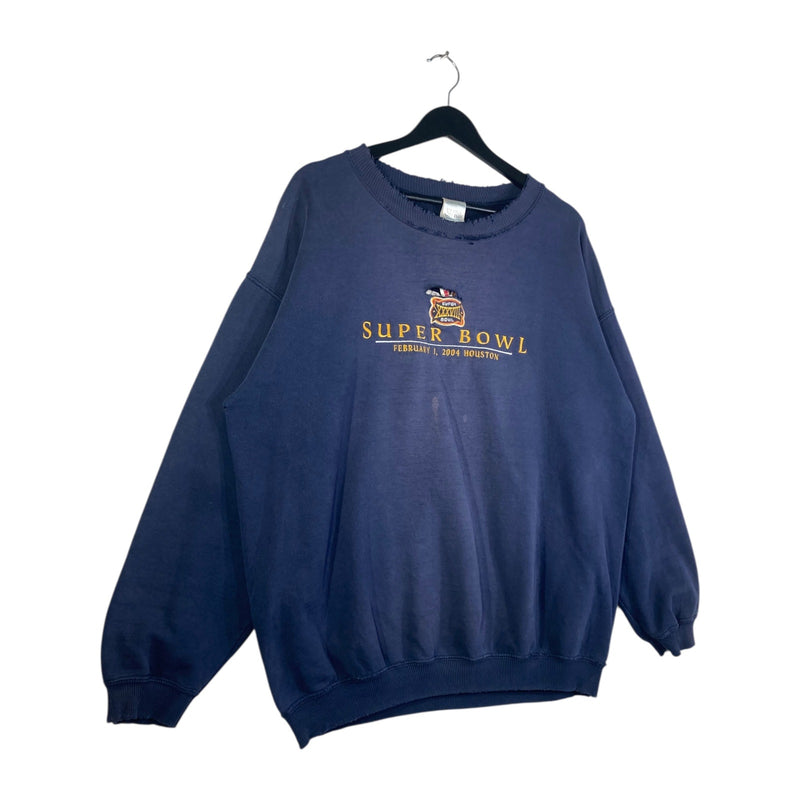 Vintage Super Bowl XXXVIII 2004 Houston NFL Crewneck