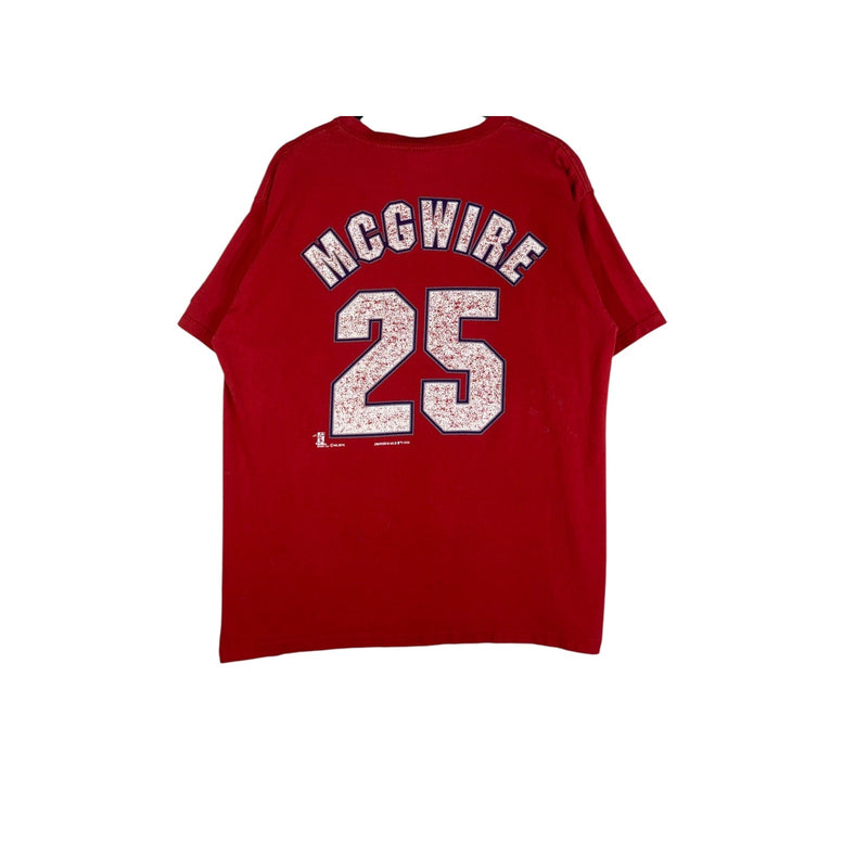Vintage St. Louis Cardinals #25 Mark McGwire MLB T-Shirt