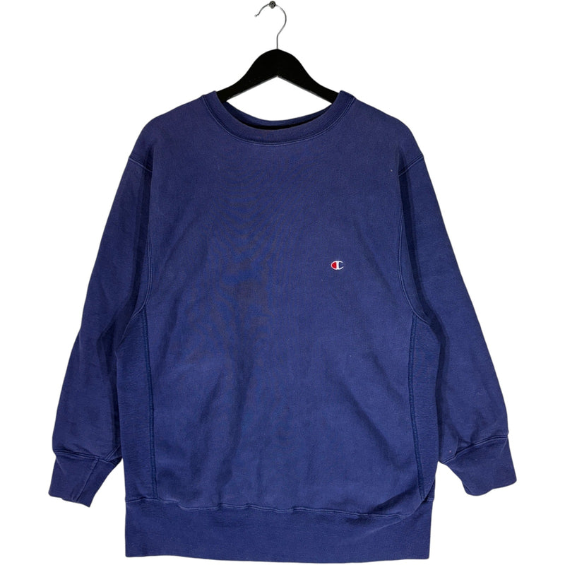 Vintage Champion Reverse Weave Small Logo Crewneck 80s