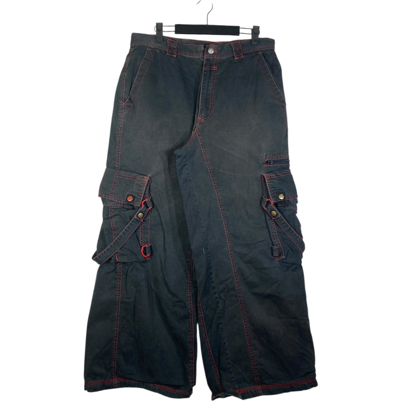 Vintage Altered Mind Black Baggy Cargo Pants