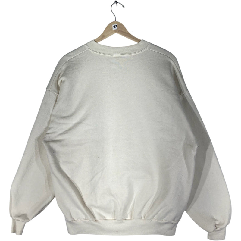Vintage Big Face Rough Collie Dog Crewneck