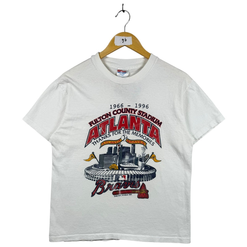 Vintage Atlanta Braves County Stadium MLB T-Shirt