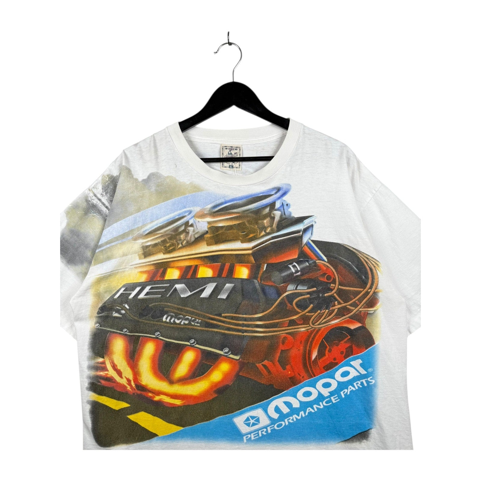 Vintage Mopar Performance Parts HEMI Engine Racing T-Shirt