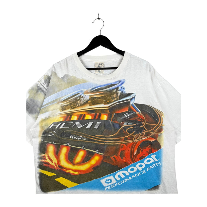 Vintage Mopar Performance Parts HEMI Engine Racing T-Shirt